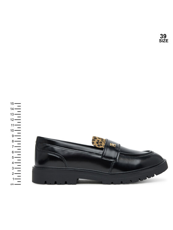 Tommy Hilfiger Tommy Hilfiger Cipele Low Cut Shoe T3A4-34010-1850 Crna