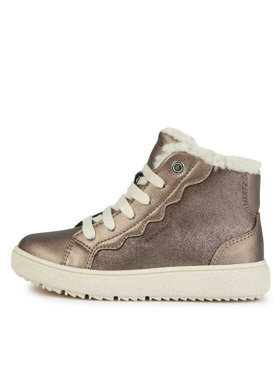 Geox Geox Sneakersy J Theleven Girl B Ab J36HTB 077BC C9006 S Sivá