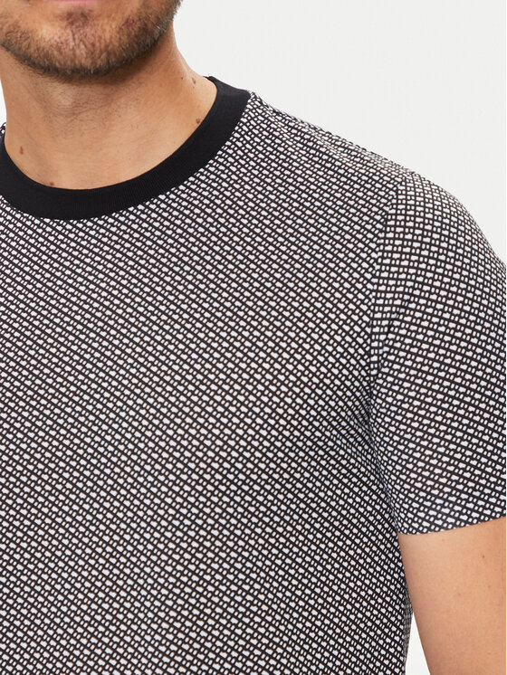 BOSS Boss Marškinėliai H-Thompson 204 50518883 Juoda Regular Fit