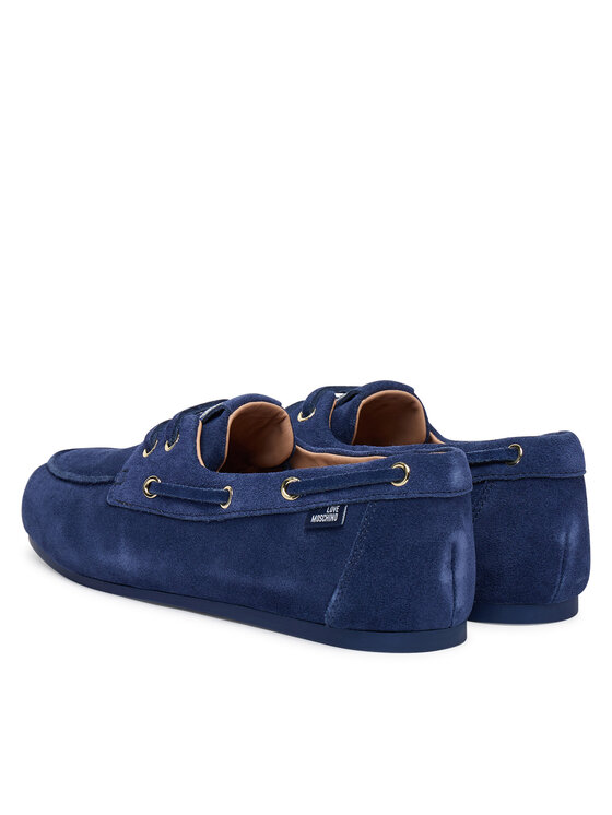 LOVE MOSCHINO LOVE MOSCHINO Mokasyny JA10101G1OIG0750 Granatowy