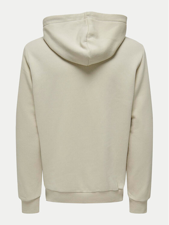 Only & Sons Only & Sons Суитшърт Ceres 22018685 Бежов Regular Fit