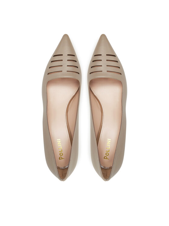 Pollini Pollini Čevlji z visoko peto PA10145C0MPA210A Bež