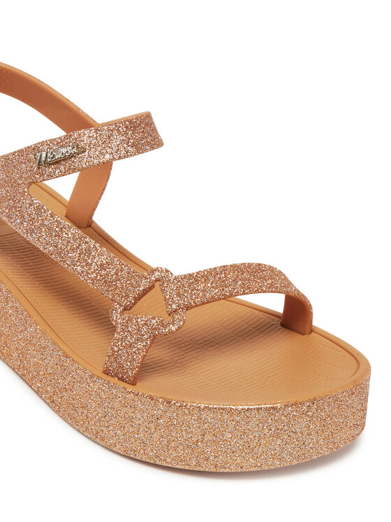 Melissa Melissa Sandály Melissa Sun Downtown Platform II Ad 36129 Hnědá