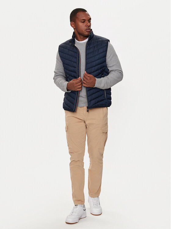 Tom Tailor Tom Tailor Weste 1041310 Dunkelblau Regular Fit