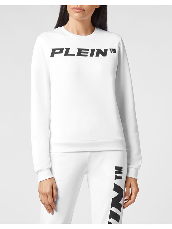 PHILIPP PLEIN PHILIPP PLEIN Bluza 3607 Biały Regular Fit
