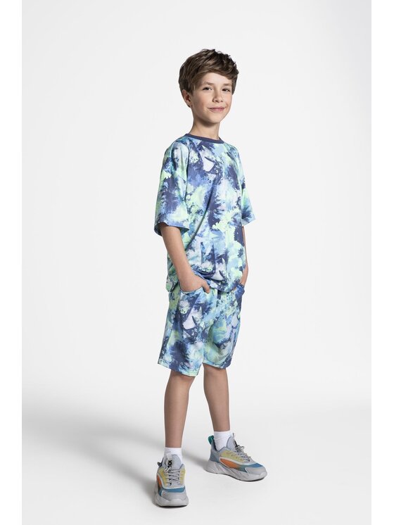 Lemon Explore Lemon Explore Szorty WL5119502ACB-022 Kolorowy Regular Fit
