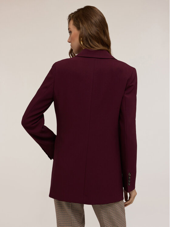 Motivi Motivi Giacca outdoor Q033Q001046N036 Bordeaux Regular Fit