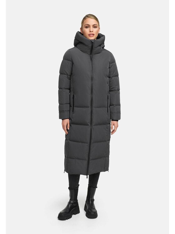 Marikoo Marikoo Kurtka zimowa Honiaa Szary Regular Fit