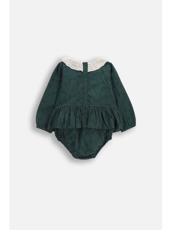 Coccodrillo Coccodrillo Dětské body ZC5112901EBG-011 Zelená Regular Fit