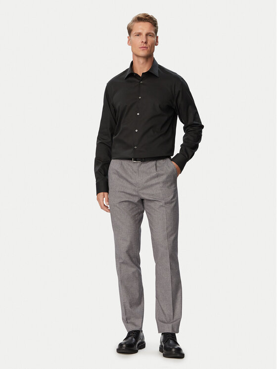 BOSS BOSS Hemd H-Joe 50560583 Grün Regular Fit