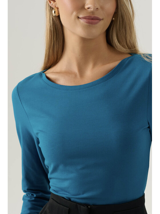Femestage Femestage T-Shirt Femestage AB BASE TSH1600-012 Niebieski Regular Fit