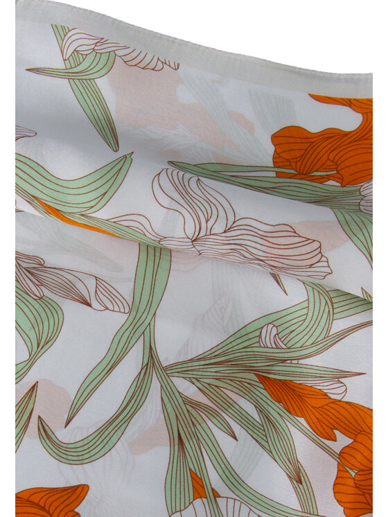 ALLORA BE UNIQUE ALLORA BE UNIQUE Foulard jedwabna Arancione