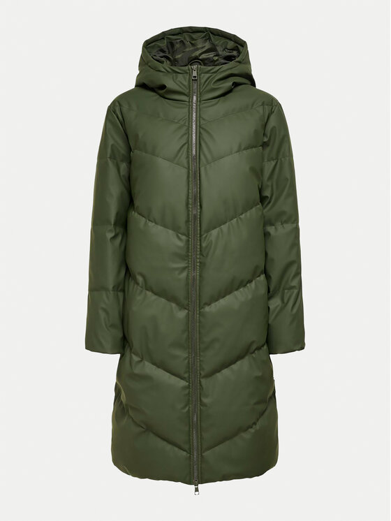 JDY JDY Зимно яке 15217556 Зелен Regular Fit