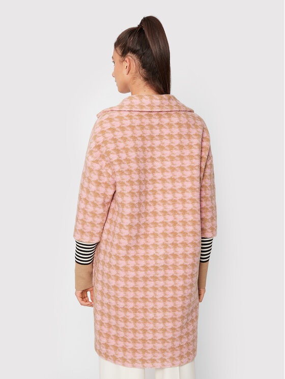 Cappotto di lana 22IB123/22RO Multicolore Regular