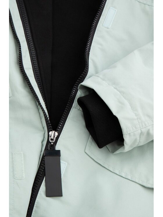 Coccodrillo Coccodrillo Bunda pro přechodné období WC5152402OGJ-011 Zelená Regular Fit