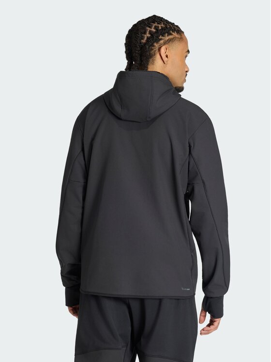 adidas adidas Bluza techniczna 165067 Czarny Regular Fit