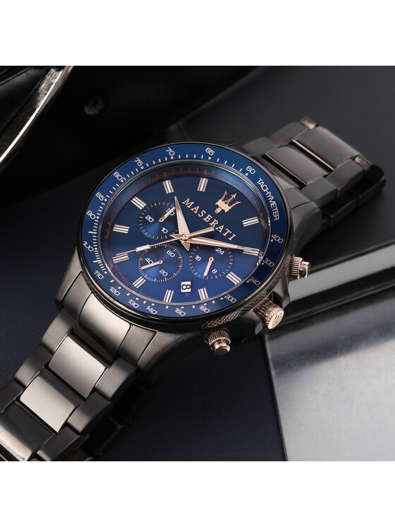 Maserati Maserati Zegarek R8873640001 Szary