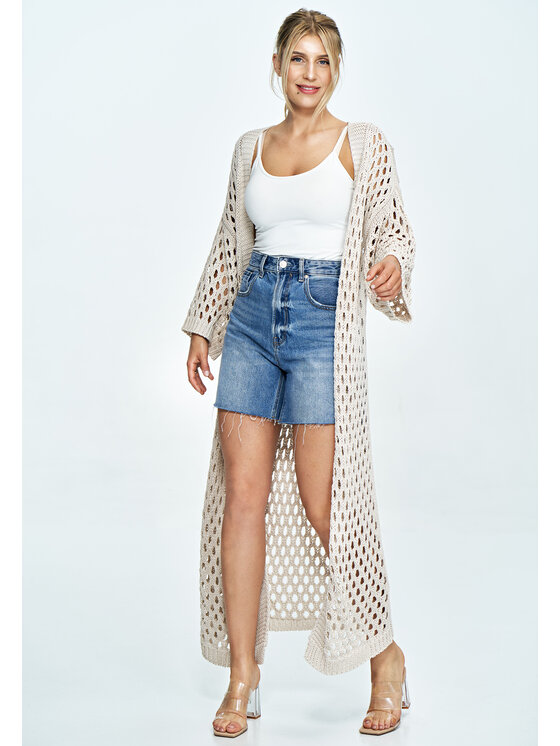 FIGL FIGLFIGL Maglione M902 Beige Oversize