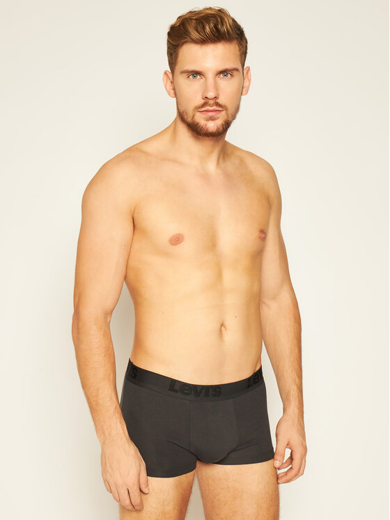 Levi's® Levi's® Komplektas: 3 poros trumpikių 37149-0296 Juoda