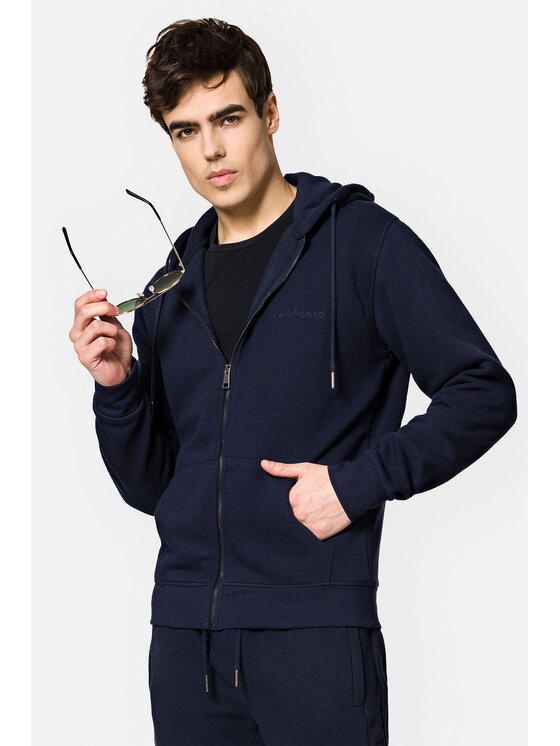 Lancerto Lancerto Bluza Amir BL073222000010 Granatowy Regular Fit
