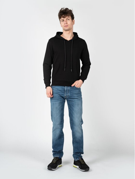 Iceberg Iceberg Mikina E0206300 Černá Regular Fit