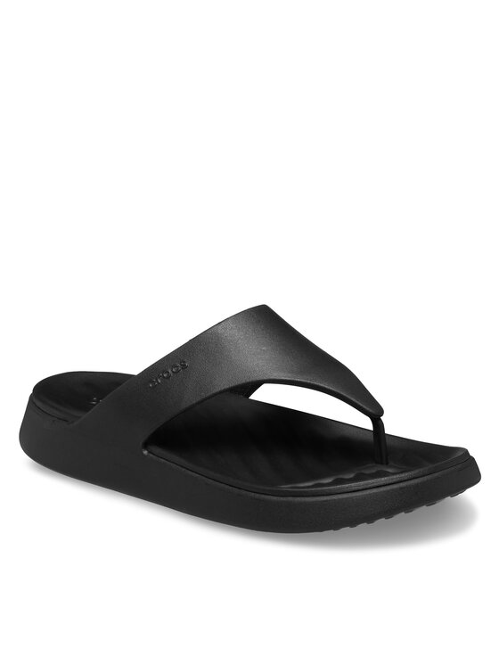 Crocs Crocs Джапанки Getaway Triangle Flip 212018 Черен