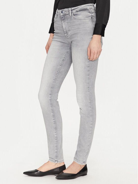 Guess Guess Jeansy W5RA46 D5L81 Šedá Skinny Fit