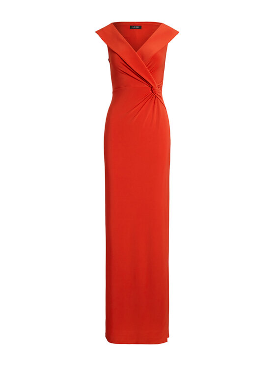 LAUREN RALPH LAUREN LAUREN RALPH LAUREN Rochie de seară 253863940024 Portocaliu Slim Fit