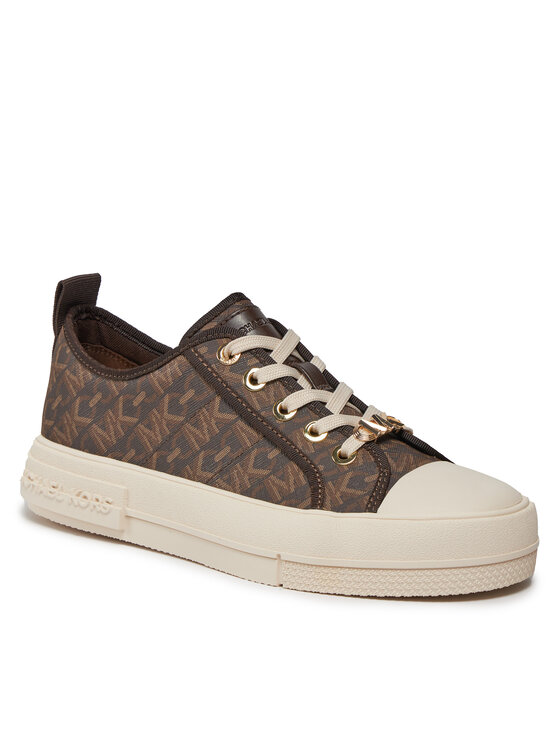 MICHAEL Michael Kors MICHAEL Michael Kors Tornacipő Evy Lace Up 43H3EYFS1B Barna