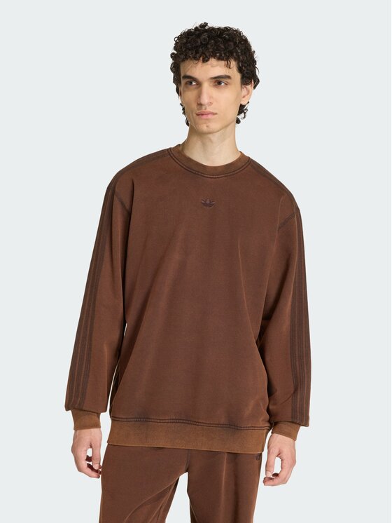 adidas adidas Longsleeve 152395 Brązowy Loose Fit
