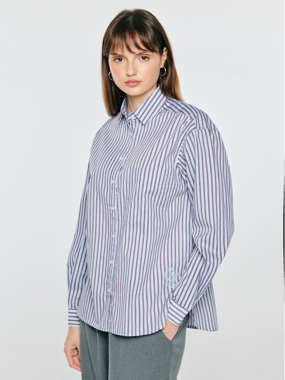 BIG STAR BIG STAR Koszula TINISA Niebieski Comfort Fit