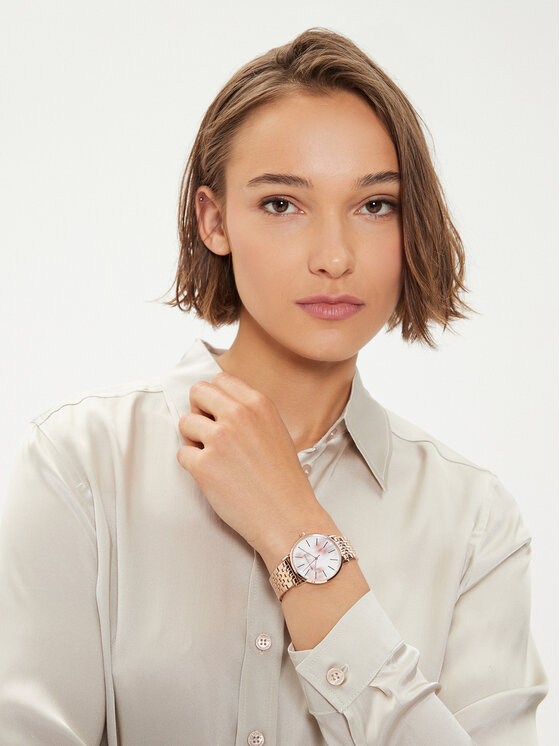 Armani Exchange Armani Exchange Pulkstenis AX5589 Zelta