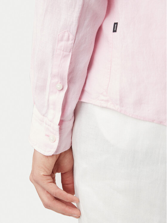 BOSS BOSS Camicia H-Liam 50556077 Rosa Regular Fit