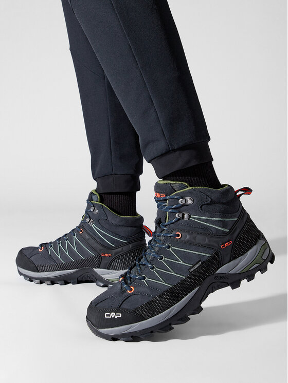 CMP CMP Trekking Rigel Mid Trekking Shoe Wp 3Q12947 Tamnoplava