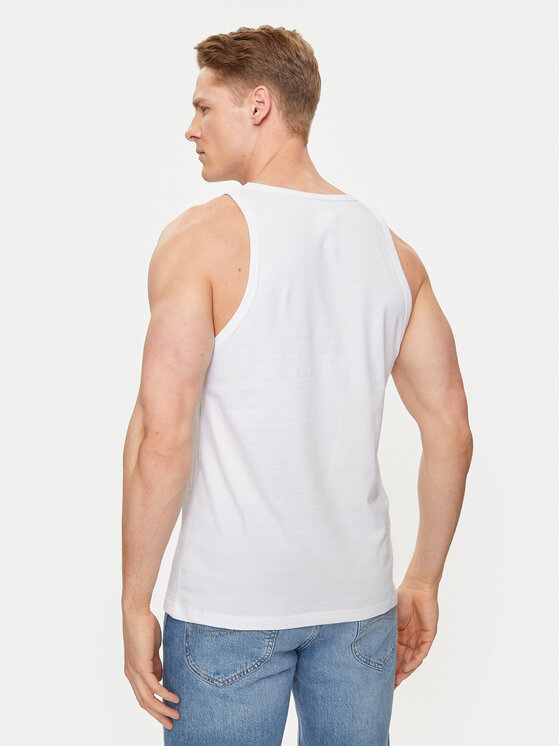 Versace Versace Tank top Medusa AUU01012 Biela Regular Fit