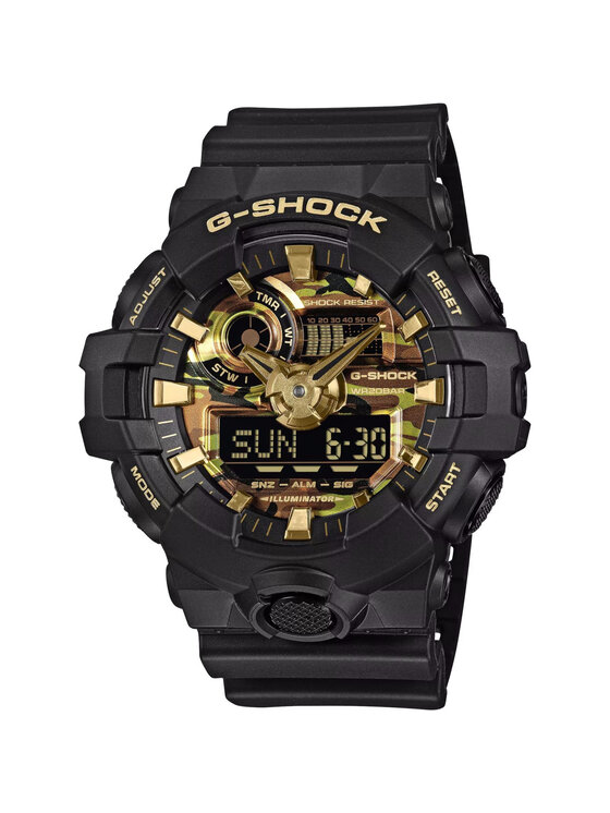 Casio Casio Zegarek GA-700CF-1AER Czarny