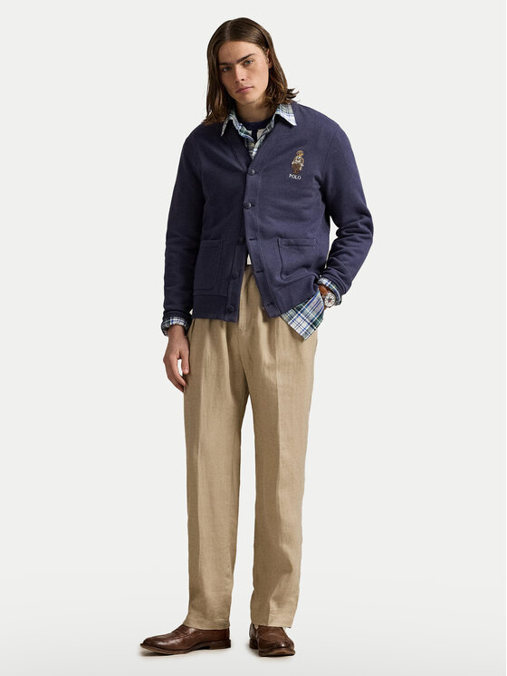 Polo Ralph Lauren Polo Ralph Lauren Kardigan 710980316001 Granatowy Regular Fit