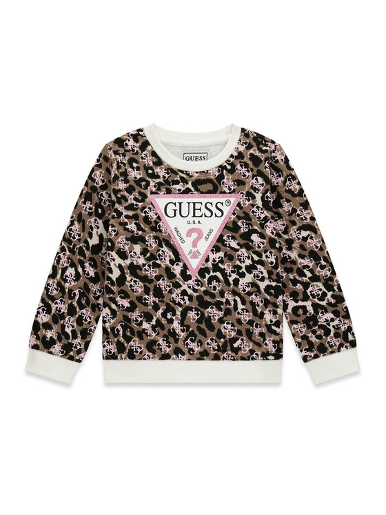 Guess Guess Mikina K6YQ04 K3845 Černá Regular Fit