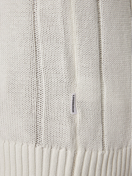 Lindbergh Lindbergh Džemperis 30-805015 Balts Relaxed Fit