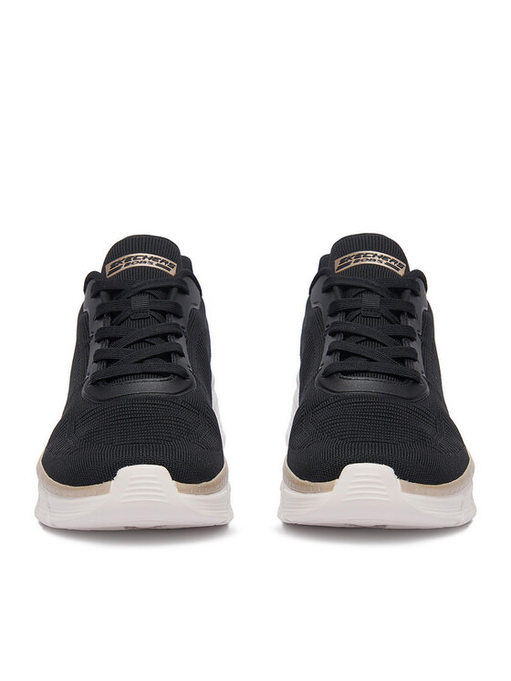 Skechers Skechers Sportcipők C-BOBS HI FLEX 117385 BKGD Fekete