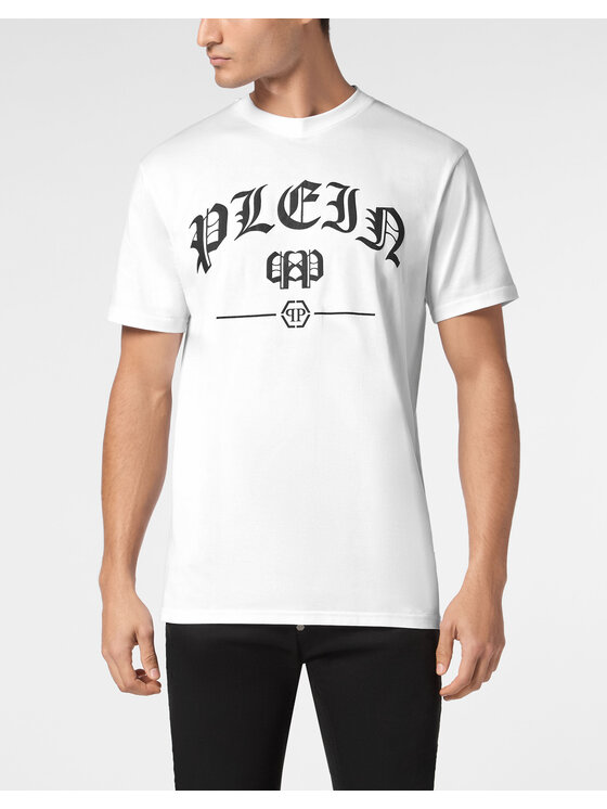 PHILIPP PLEIN PHILIPP PLEIN Tričko 9835 Biela Regular Fit
