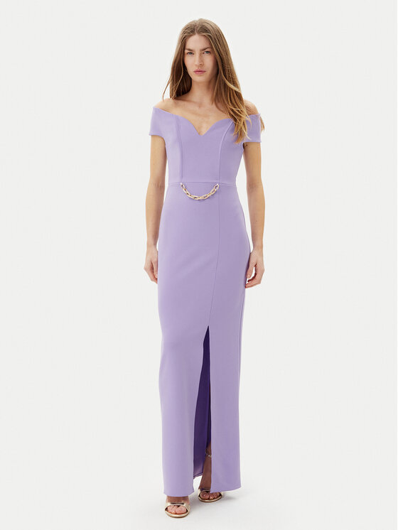 Rinascimento Abito da sera CFC0123610003 Viola Regular Fit, taglia : XL
