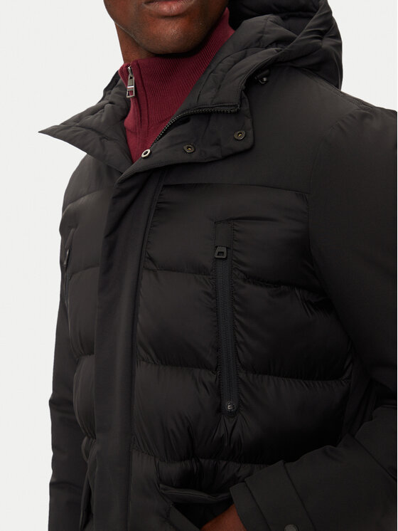 Geox Geox Μπουφάν χειμωνιάτικο Sapienza M4628K TC188 F0284 Μαύρο Regular Fit