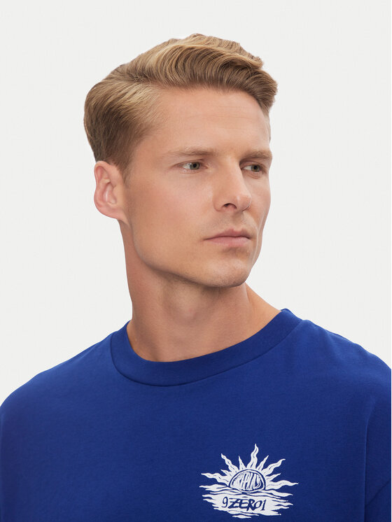 REPLAY Replay Тишърт M6990 .000.23454 Син Loose Fit