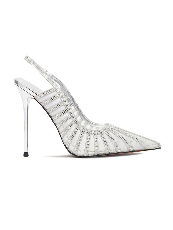 Eva Minge Eva Minge Kõrgete kontsadega EO-AVA-E373-70H-C183Y1 Hõbedane