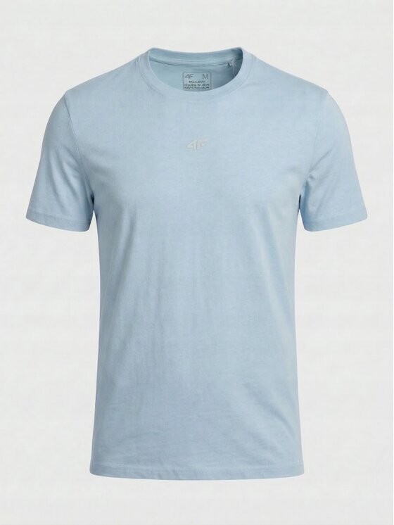 4F 4F T-Shirt Z-TTSHM3947-3-L Biały Regular Fit