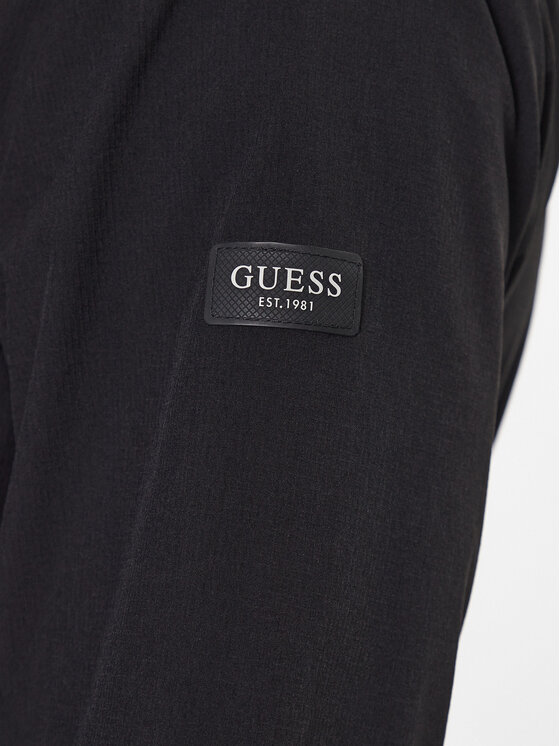Guess Guess Μπόμπερ μπουφάν M3YL04 WFGG2 Μαύρο Regular Fit