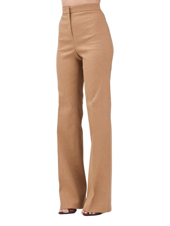 PINKO PINKO Spodnie materiałowe Pantalone donna Brązowy Regular Fit