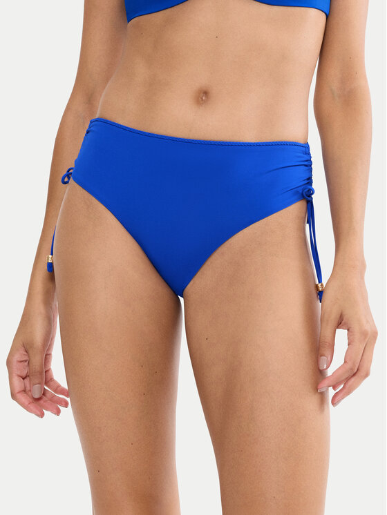 Triumph Bikini partea de jos Summer Twist Midi 01 10226501 Albastru