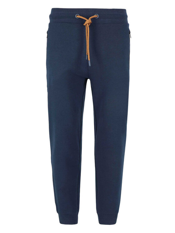 Volcano Volcano Spodnie dresowe N-SED Niebieski Regular Fit